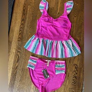 NWT! Matilda Jane Women’s Tankini swimsuit set